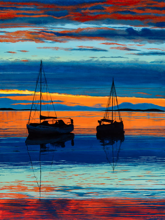 Two if by Sea (Canvas Print)